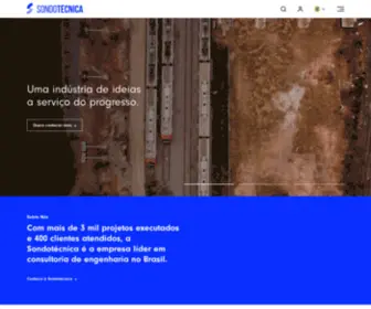 Sondotecnica.com.br(Sondotécnica Engenharia) Screenshot