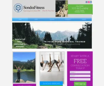 Sondrafitness.com(HOME) Screenshot