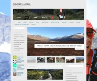 Sondreamdahl.com(Sondre Amdahl) Screenshot