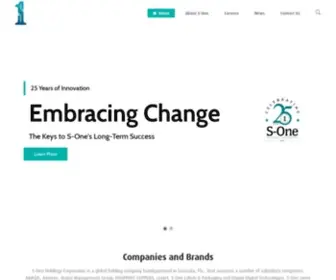 Sone.com(S-One Holdings Corporation) Screenshot