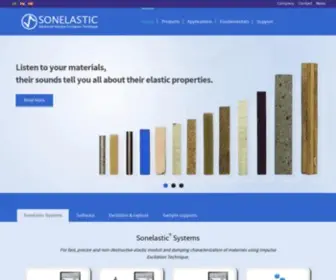 Sonelastic.com(Sonelastic®) Screenshot