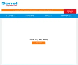 Soneltest.com(Sonel Test & Measurement) Screenshot