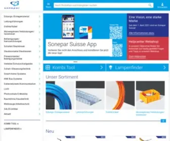 Sonepar.ch(Sonepar Suisse) Screenshot