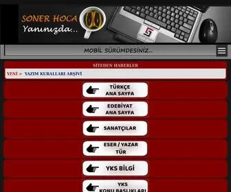 Sonersadikoglu.com(TYT TÜRKÇE) Screenshot