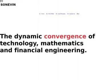 Sonevin.com(Sonevin Management) Screenshot
