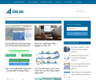 Songanhlogs.com(Song Ánh Logistics) Screenshot