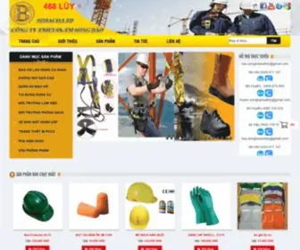 Songbaosafety.com(Bảo hộ lao động Song Bảo chuyên cung cấp các sản phẩm bảo hộ lao động như) Screenshot