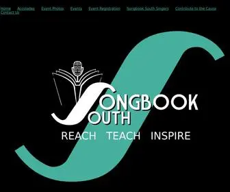 Songbooksouth.org(Songbook South) Screenshot