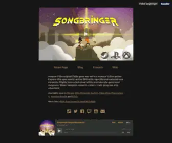 Songbringer.com(Songbringer) Screenshot