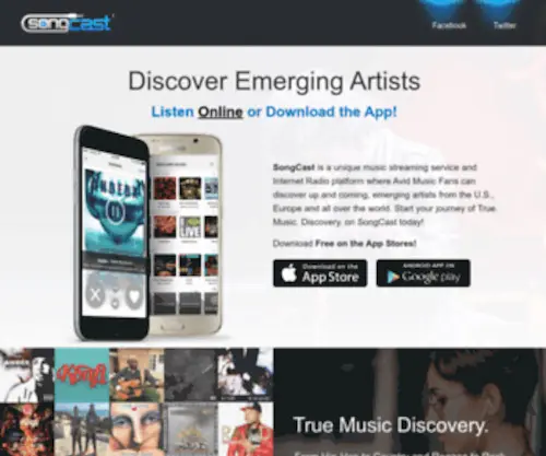 Songcast.com(Songcast) Screenshot