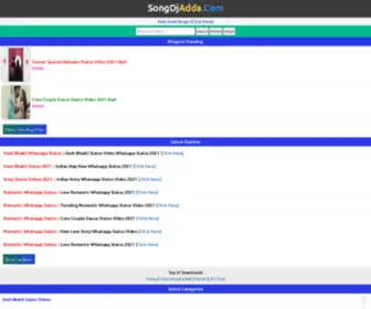 Songdjadda.com(Bhojpuri) Screenshot