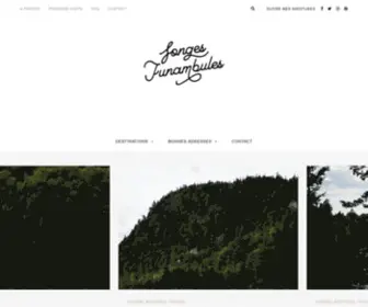 Songesfunambules.com(Songes Funambules) Screenshot