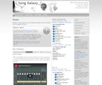 Songgalaxy.com(Song Galaxy) Screenshot