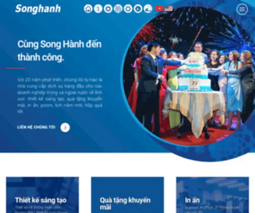 Songhanhad.com(Trang chủ) Screenshot