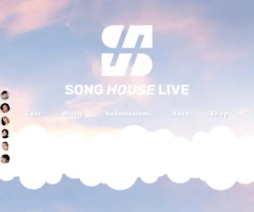 Songhouselive.com(Song House Live) Screenshot