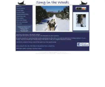 Songinthewoods.com(Song in the Woods) Screenshot