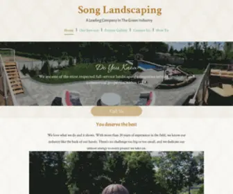 Songlandscaping.ca(Song Landscaping) Screenshot