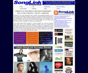 Songlink.com(SongLink International) Screenshot