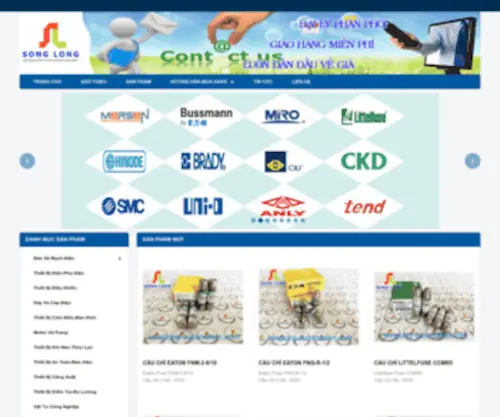 Songlong-Automation.com(Song Long Automation chuyên cung cấp các loại thiết bị) Screenshot