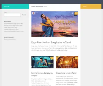 Songlyricsintamil.org(songlyricsintamil) Screenshot