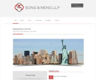 Songmenglaw.com(Song & Meng PC) Screenshot