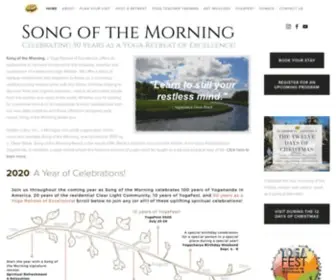 Songofthemorning.org(Song of the Morning) Screenshot