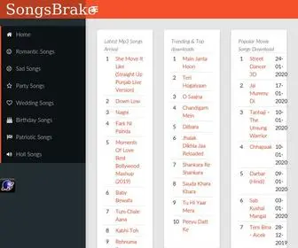 Songsbrake.com(Mp3 Songs) Screenshot