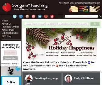 Songsforteaching.com(Songs for Teaching) Screenshot