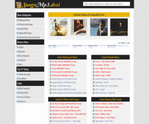SongsMP3.com(Bollywood MP3 Songs) Screenshot