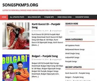 SongspkMP3.org(Bollywood Mp3 Songs Download) Screenshot