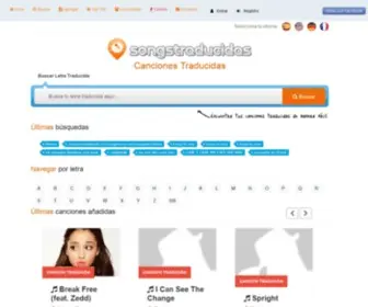 Songstraducidas.com(Canciones español) Screenshot