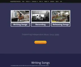 Songstuff.com(Music creation) Screenshot
