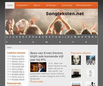 Songteksten.net(Your favourite lyrics) Screenshot
