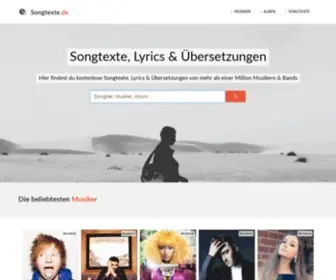 Songtext4Free.de(♫) Screenshot