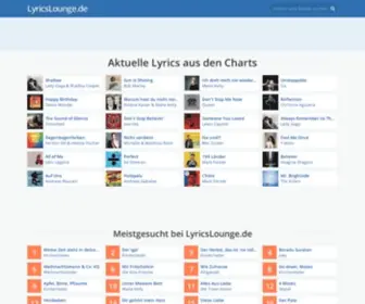 Songtexte-Lyrics.de(Lyrics kostenlos) Screenshot
