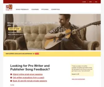 Songu.com(Songwriting Courses) Screenshot