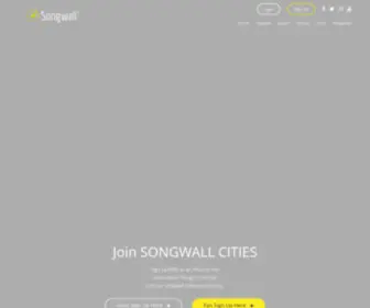 Songwall.com(Join the music movement) Screenshot