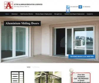 Songwindowrepairspecialist.com(Aluminium Windows Singapore) Screenshot