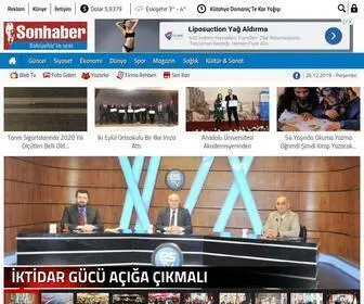 Sonhaber.com.tr(Eskişehir) Screenshot