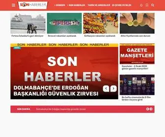 Sonhaberler.com(SON HABERLER) Screenshot