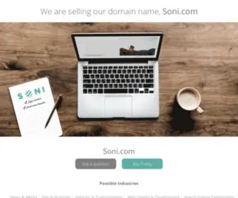 Soni.com(Selling) Screenshot