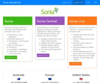 Sonia.international(Student Placement & Management Software) Screenshot