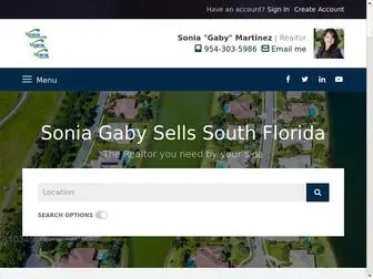 Soniagaby.com(Real Estate in Davie) Screenshot