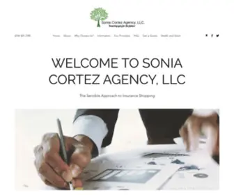 Soniainsuranceagency.com(Sonia Cortez Agency) Screenshot