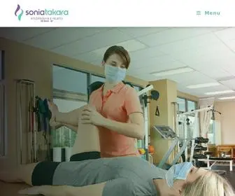 Soniatakara.com.br(Fisioterapia especializada para sua saúde e seu bem) Screenshot