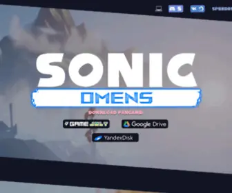Sonic-Omens.net(Sonic Omens) Screenshot