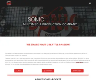 Sonic-Rocket.com(Your Premium Local Recording Studio In CA) Screenshot