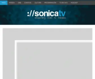 Sonicatv.com(#HaciendoHistoria) Screenshot