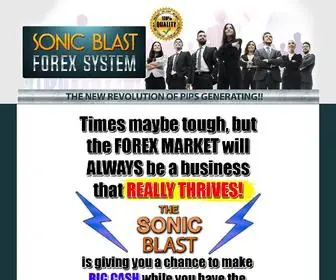 Sonicblastforex.com(Sonic Blast Forex System) Screenshot