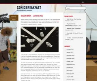 Sonicbreakfast.com(Music musings with your muesli) Screenshot